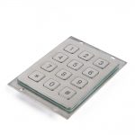 CT-KPS01 3 x 4 Anti-Vandal Pin Pad Matrix Rear Mounted Type Non-Illuminated Keypad