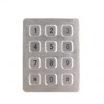 CT-KPS01 3 x 4 Anti-Vandal Pin Pad Matrix Type Non-Illuminated Keypad