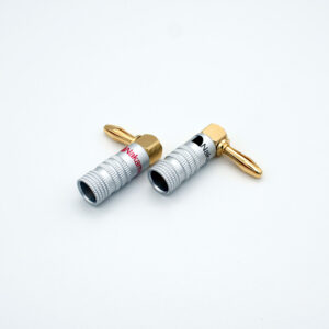 BSG-645 Nakamichi Banana Plug Gold Plated Right Angle