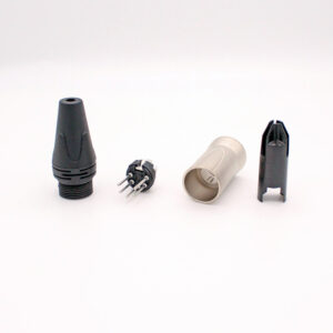 XK-501 XLR PLUG MALE DISASSEMBLED