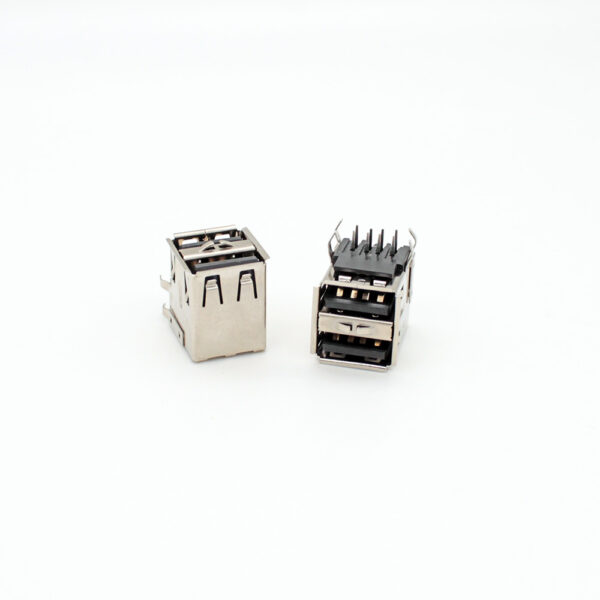 DS1096-BN0X-FE USB-A USB 2.0 Connector Dual Socket